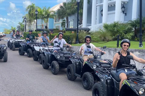 Nassau: Guided ATV Tour with Bahamian Lunch and Drink