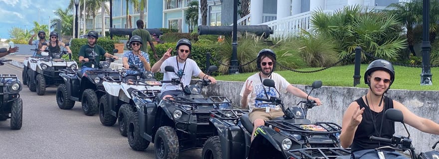 Nassau : excursion en quad avec déjeuner bahamien