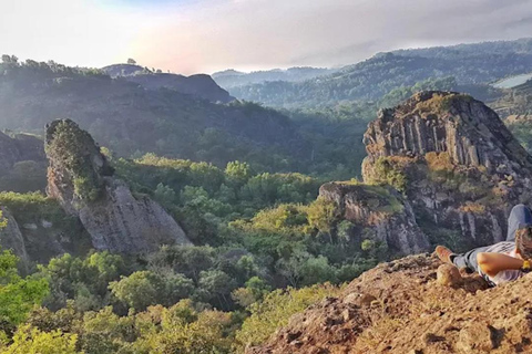 Sunrise at Nglanggeran Volcano, Jomblang Cave & Timang Tour