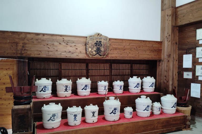 Hiroshima Visita a la fábrica de sake Saijo con degustación 2h
