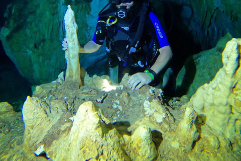 PUNTA CANA: MERGULHO EM CAVERNAS OU CENOTES