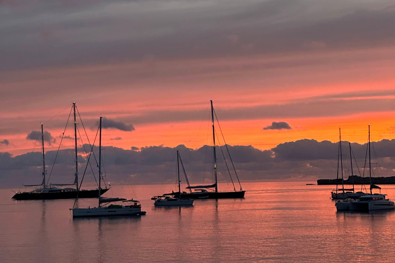 Ibiza: Sunset Sailing Tour with Wine