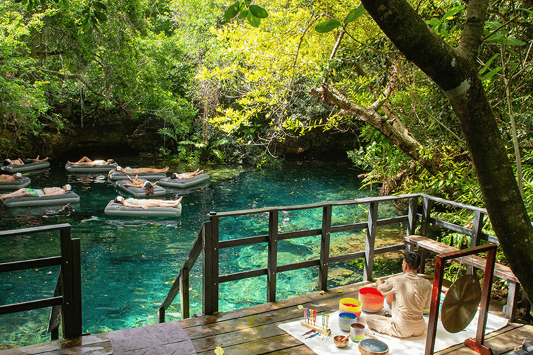 Punta Cana Cenote: Floating Sound Healing & Swim