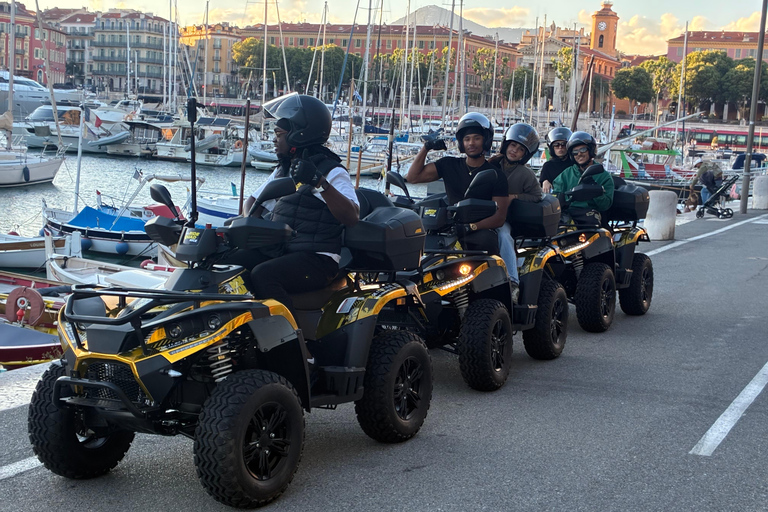 Nice by Quad: Electric quad bike adventure with exclusive views Nice: Quiet Electric Quad Bike with Exclusive Views
