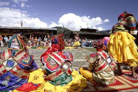 Festival Ura Yakchoe de Bután