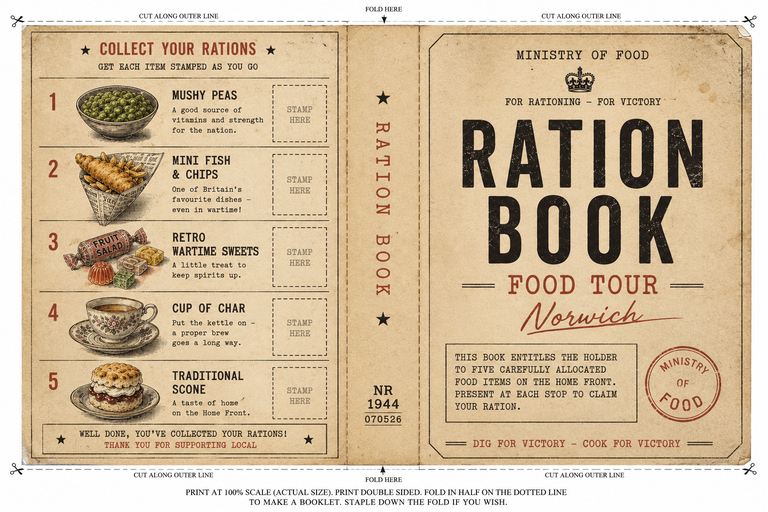 Norwich 1942: The Ration Book Food Tour
