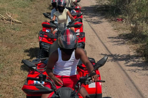 Zanzibar Quad Bike Adventure: Explore Villages & Local Life From: Nungwi/Kendwa Tour with Meeting point & Entry ticket