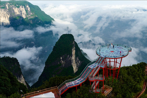 Private Day Tour: Zhangjiajie Qixing Mountain & Via Ferrata