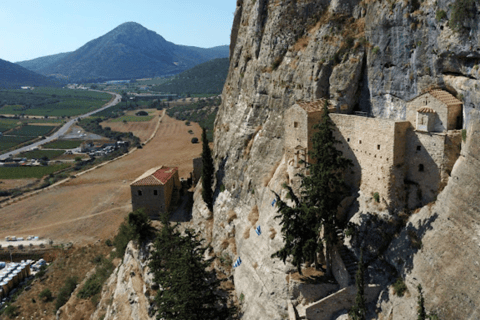 Visite privée de luxe : Sites antiques de Némée et dégustation de vin