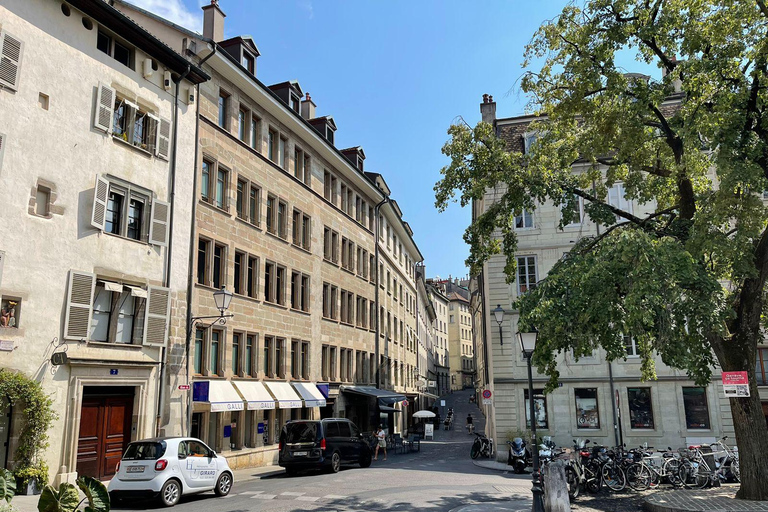 Genf komplette Tour. Abholung vom Hotel, U.N. & die AltstadtGenf komplette Tour. Hotelabholung, U.N. und die Altstadt