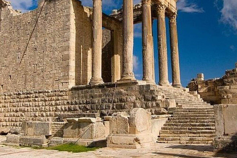 Excursion privée au départ de Tunis : Dougga et Bulla RegiaAu départ de Tunis : excursion privée à Dougga et Bulla Regia