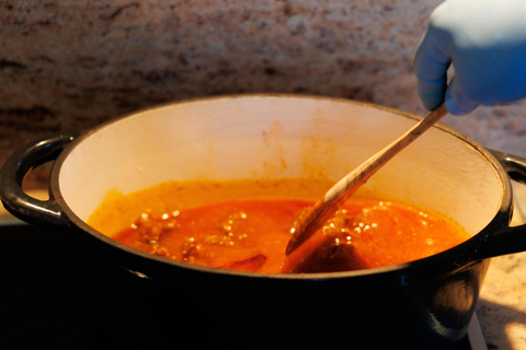 Santorini: Caldera Villa Cooking Experience with Local Wine
