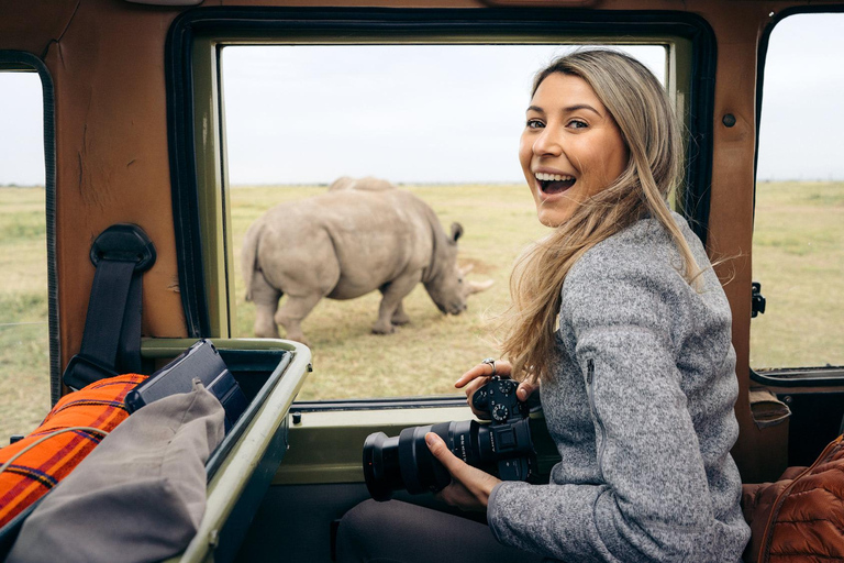 Safári de luxo de 3 dias na Ol Pejeta Conservancy em jipe 4x4Safári de 3 dias na Ol Pejeta Conservancy