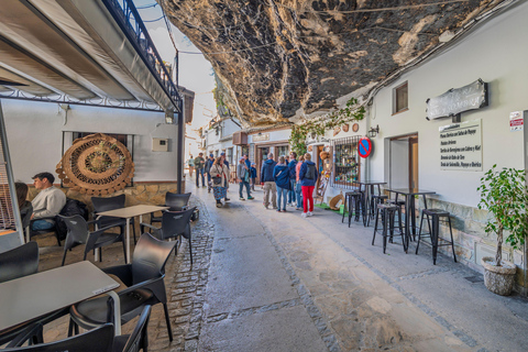 From Malaga: Day Excursion to Ronda and Setenil de las Bodegas by van From Malaga: Day Trip to Ronda and Setenil de las Bodegas by Van