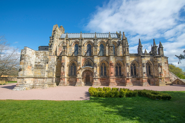 Ab Edinburgh: Tagestour zur Rosslyn-Kapelle und zur Melrose Abbey