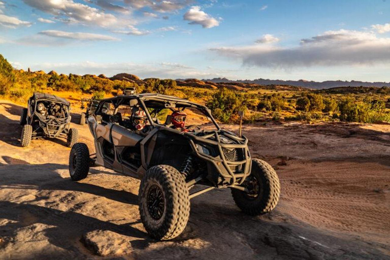 Moab: Exclusive Can-Am X3 U-Drive | Hell's Revenge Sunset 4-Seater Can-Am Mav X3 1000 Turbo