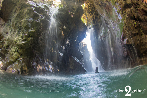 Kourtaliotiko Gorge: Snorkeltur till vattenfallen