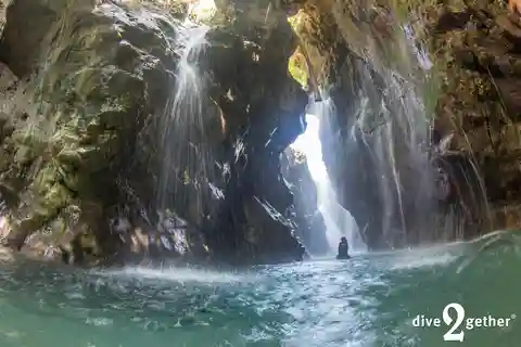 Snorkel trip to the Kourtaliotiko Waterfalls Plakias
