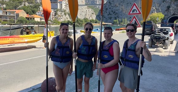 Omiš/Split: 4h Kajakfahren im geschützten Naturpark Cetina Omiš/Split: 4h Kajakfahren im geschützten Naturpark Cetina