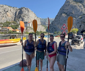 Omiš/Split: 4h in kayak nell'area del Parco Naturale Protetto di Cetina