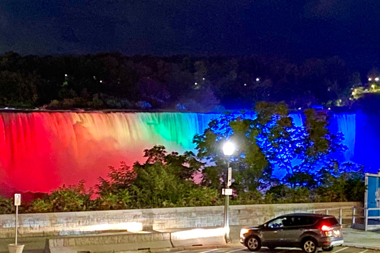 Julbelysningsrunda i Niagarafallen