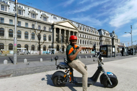 Tour della città elettrica di Bucarest con Smart Balance #green