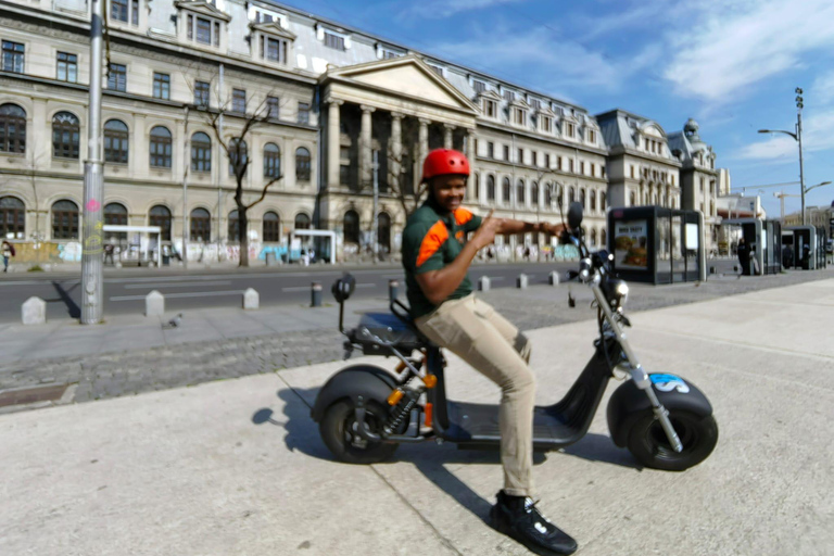 Visite de la ville électrique de Bucarest par Smart Balance #green