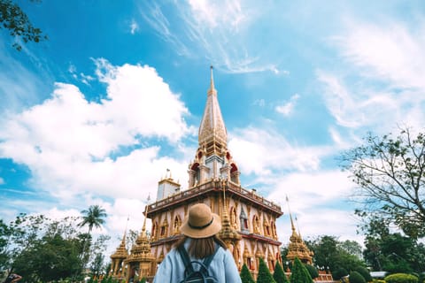 Phuket City Tour, Old Town, Local Food, Temple & Viewpoint