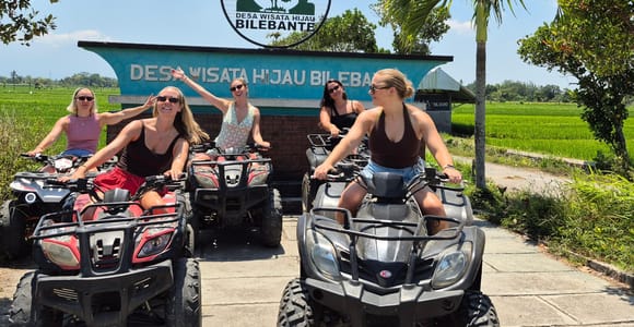 Lombok: ATV, Waterfalls, Tanjung A&#39;an Beach & Merese Sunset