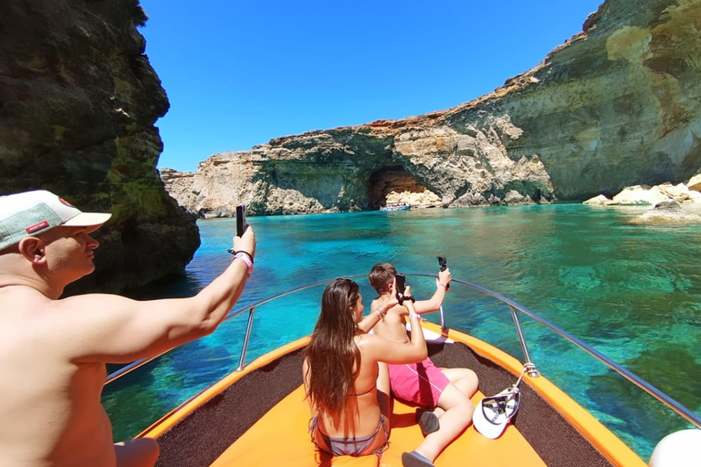 Gozo South & Comino Highlights: Private Boat Adventure 3 hours
