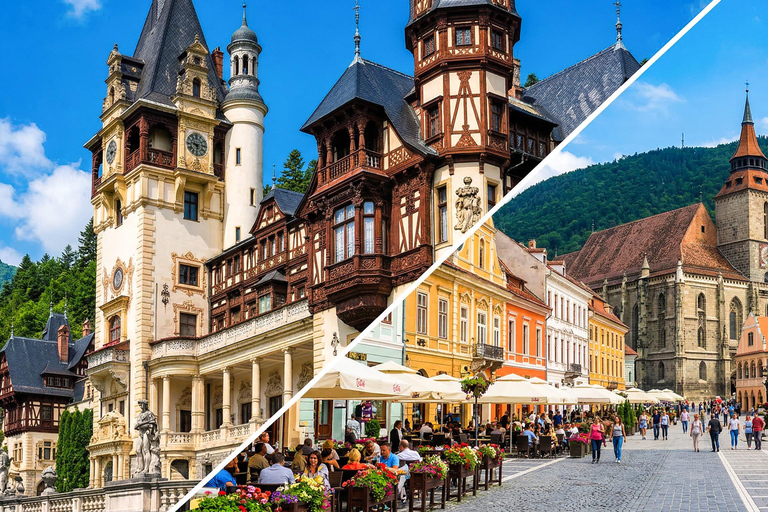 Dracula's Castle, Peles & Brasov Day Trip from Bucharest Bucharest:Dracula’s Tomb, 2 Castles & Brasov Guided Day Trip