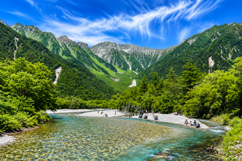 From Nagoya: Kamikochi & Matsumoto Private Transport Nagoya Transport Route | Up to 6 Guests