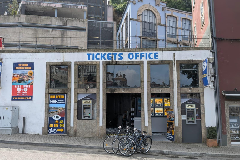 Porto & Gaia: Bike Rental Douro to the Beach E-Bike 2 Hours