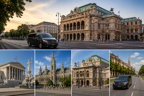 Vienna: Private Half-Day Tour by Mercedes with Hotel Pickup