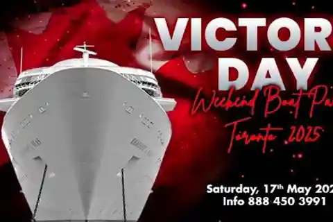 Toronto: Victoria Day Weekend Boat Party Cruise 2025 with DJ