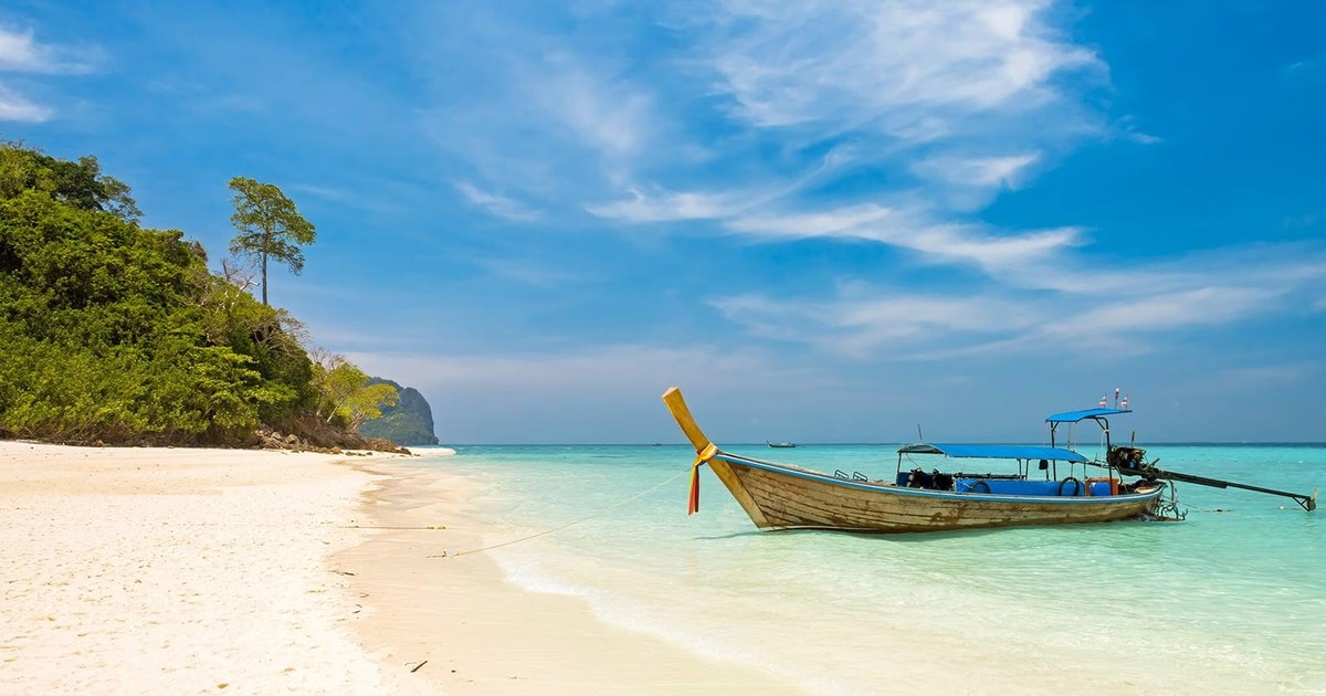 Baji R Phphi Phi Phi: Passeio de 4 horas em bambu e Phi Phi em barco particular de ...