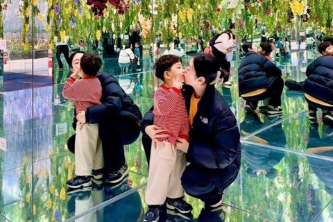 A partir de Seul: Begonia Bird Park, Rail Bike e Garden TourDongdaemun, 9h