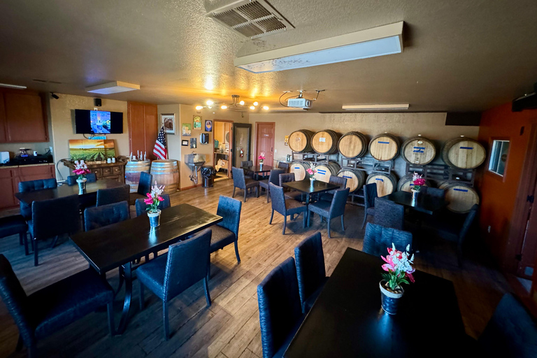 Visite panoramique de Las Vegas/Pahrump avec dégustation de vin et nourritureLas Vegas / Pahrump Dégustation de vins et collations