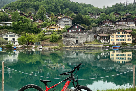 Interlaken: E-Bike Rental with Helmet and Lock