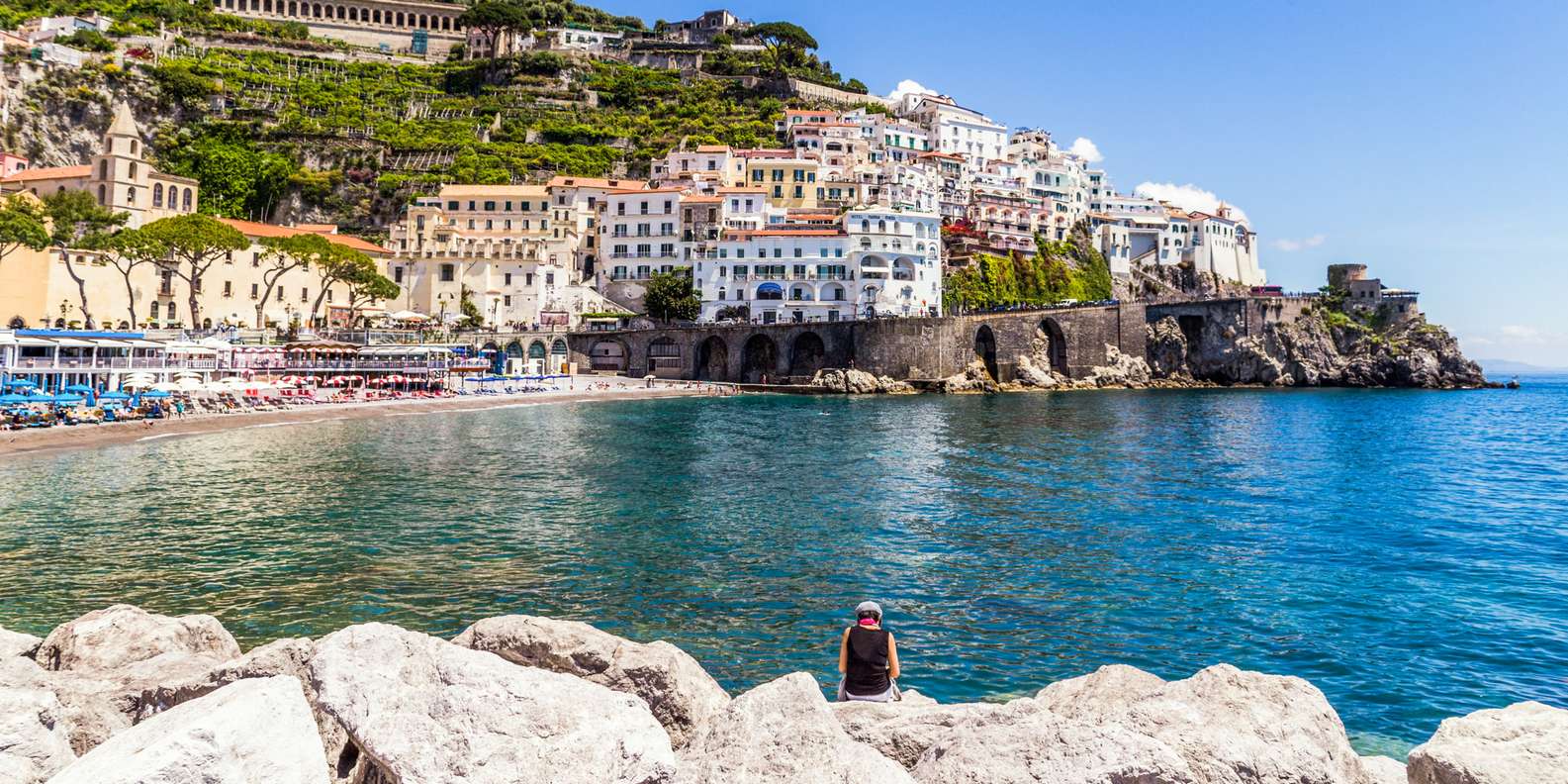 From Naples: Boat Tour of Amalfi, Positano and Ravello