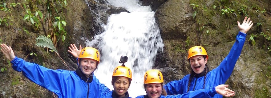 Baños : Canyoning dans les cascades de Chamana ou de Rio Blanco