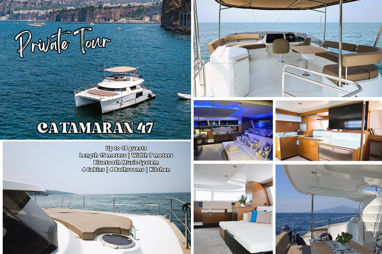 Capri & Blue Grotto: Private boat tour from Sorrento CAPRI: full day private tour on ALLEGRA21
