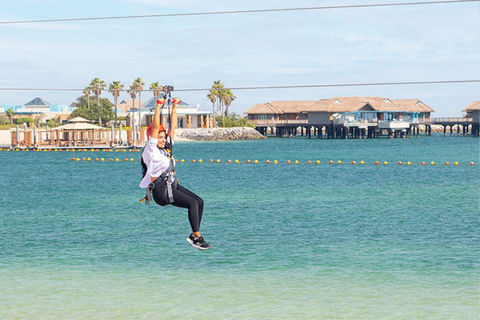 Skyline Soar Qatar: Guided Zipline Adventure with Insights