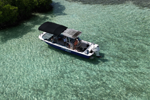 Guadeloupe: Magical half-day boat trip: mangrove, islet, snorkeling. Guadeloupe: Magical 1/2-day boat trip: mangrove, islet, snorkeling.