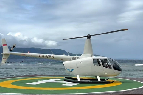 Bali: Helicopter Tour with optional Pickup and Drop-off Canggu Skyline