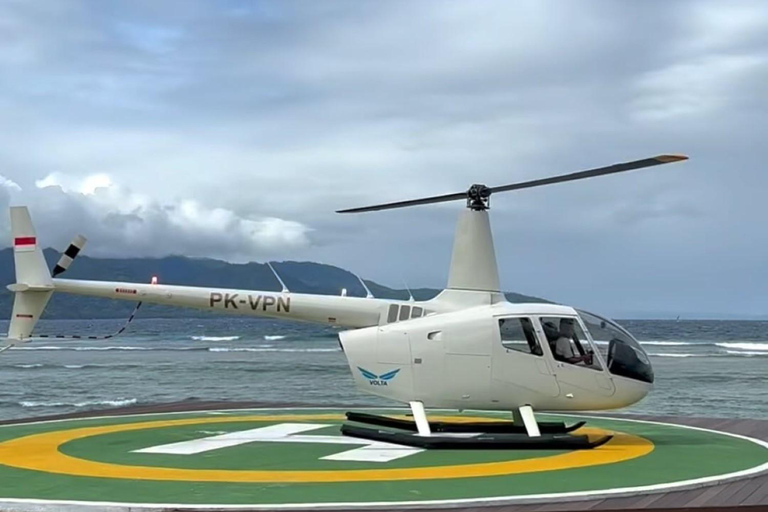 Bali: Helicopter Tour with optional Pickup and Drop-off Canggu Skyline