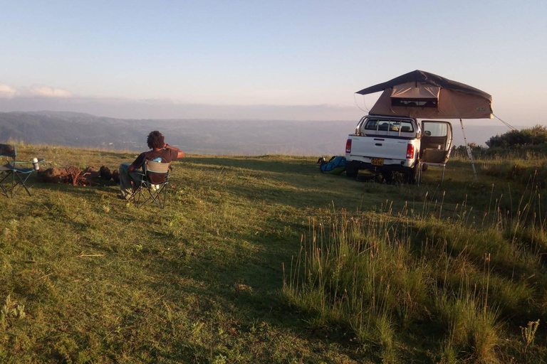 Sky Camp Kijabe, Rift Valley. skärmflygning