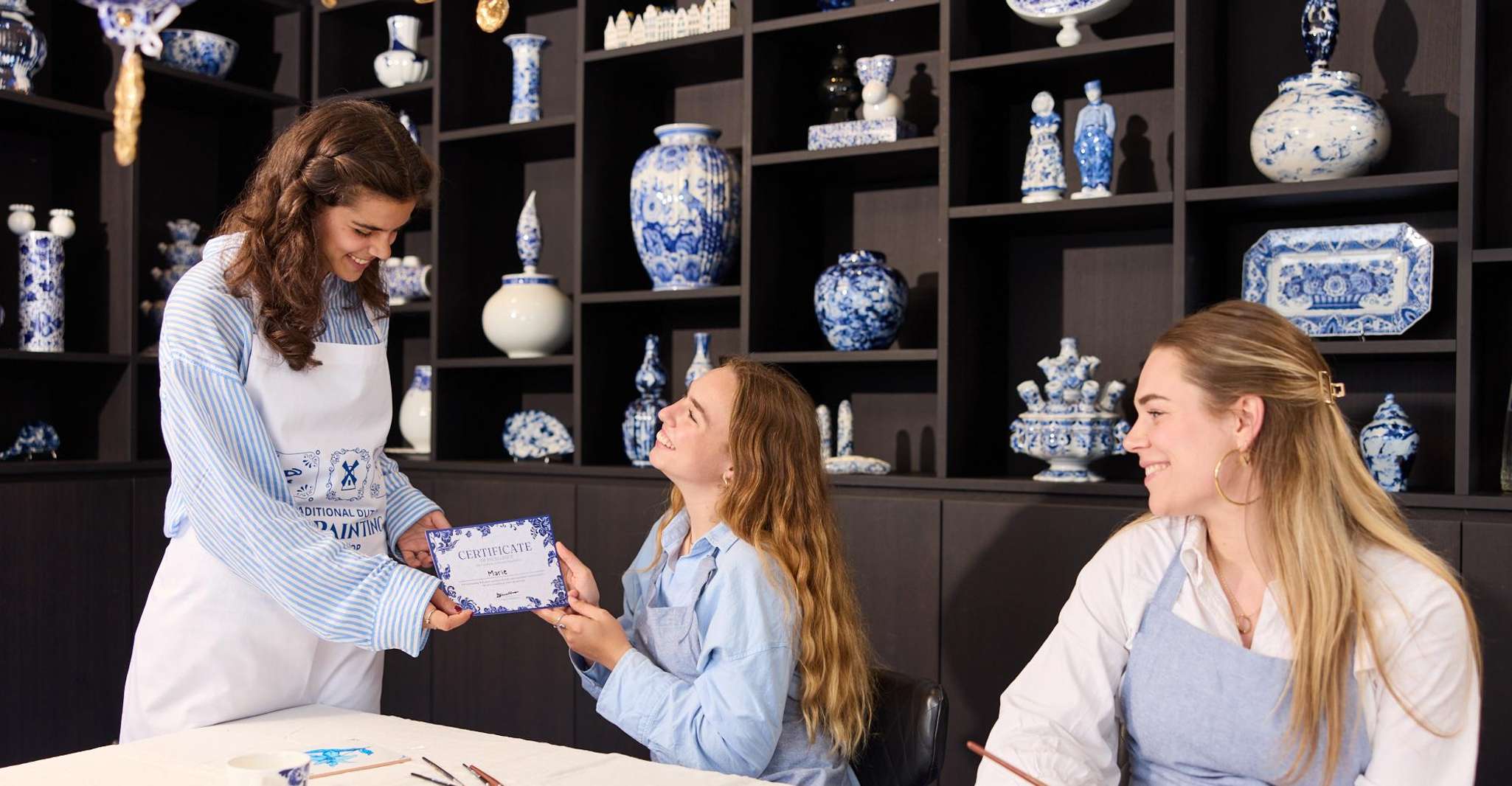 Amsterdam: Traditional Dutch Blue Tile Painting Workshop photo 19