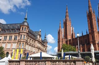 Wiesbaden Innenstadt: die Stadt in 75 Minuten zu Fuß kennenlernen