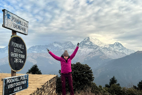 Katmandu: 7-dniowy trekking na wzgórze Poon Hill i do gorących źródeł